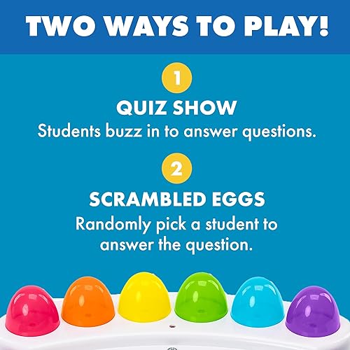 Miniatura 5 de Educational Insights Wireless Eggspert 2.4 GHz, Play Classroom Games, Must Haves For Teachers, Grades 1+