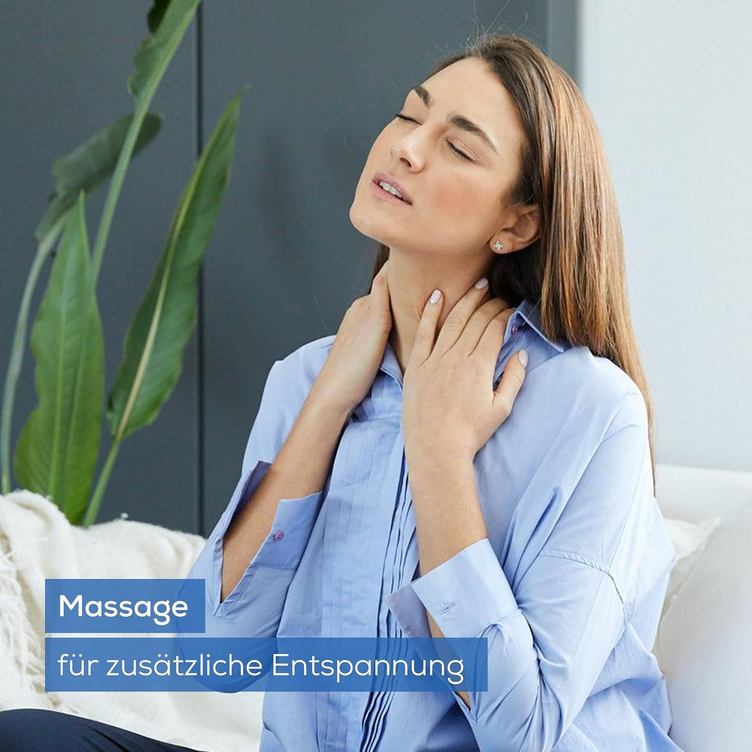Beurer EM 59 Heat digitales TENS / EMS Gerät, 4-in-1 Reizstromgerät zur Schmerztherapie, Muskelstimulation, Massage und Wärmetherapie, inkl. 4 Elektroden und Akku
