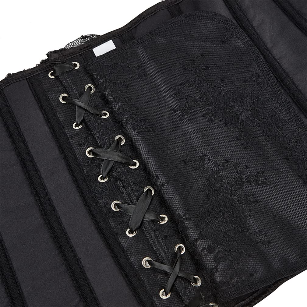Corsetto Gotici Bustino Corpetti Donna Eleganti Pizzo