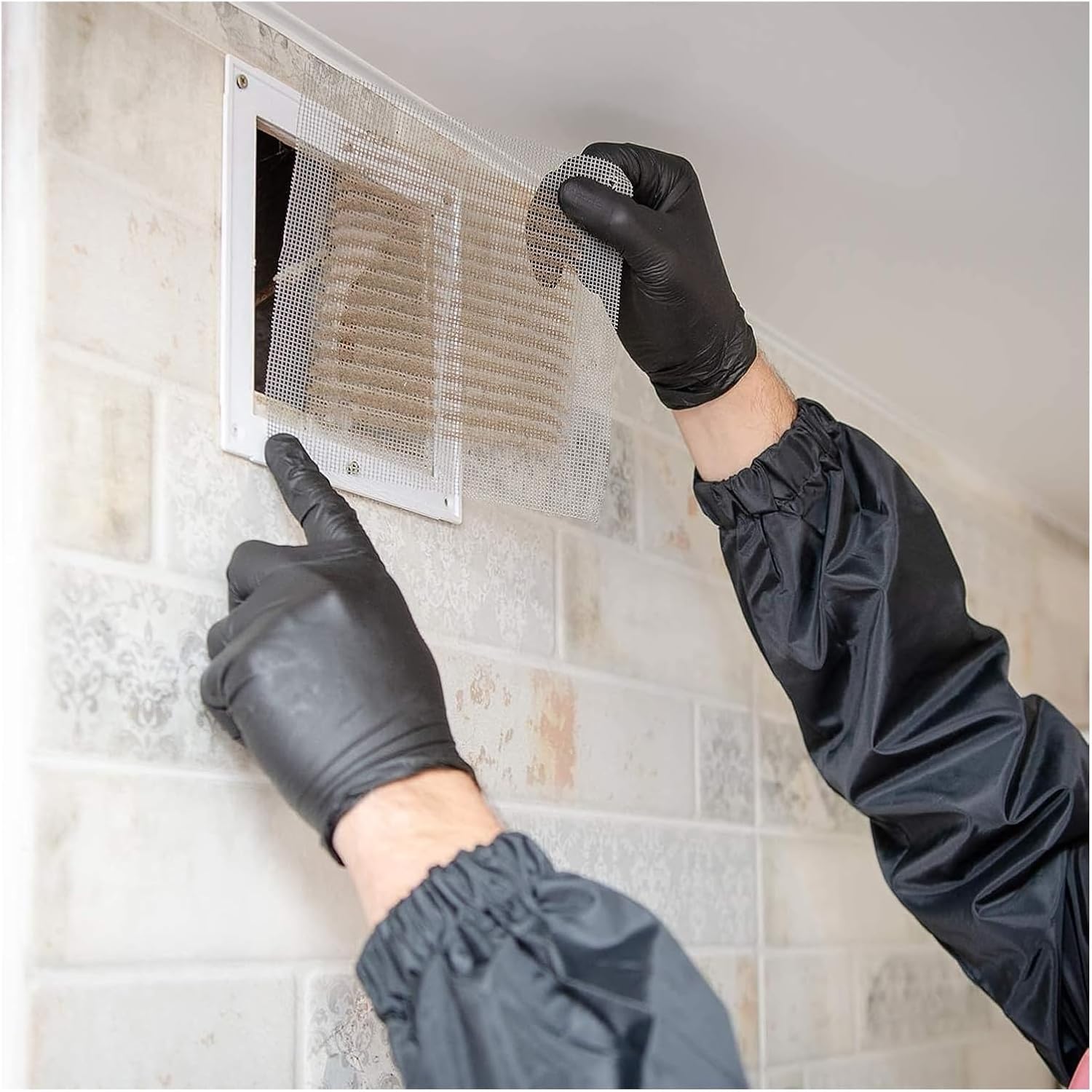 ステンレスメッシュ、ステンレス鋼住宅建築メッシュ、 ステンレススチール編みの通気性保護メッシュ高密度ネズミ対策害虫対策ネット(1.5