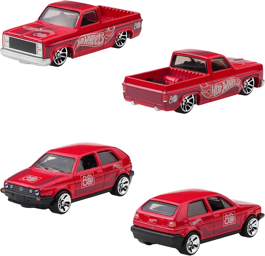 Amazon | ホットウィール(Hot Wheels) マテル80周年 8パック 乗り物