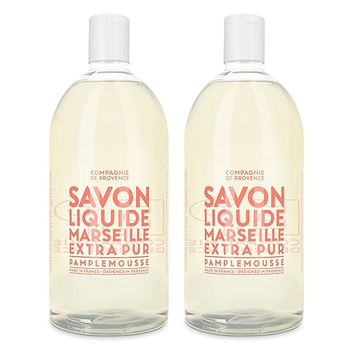 Miniatura 74 de Compagnie de Provence Savon de Marseille - Jabón líquido nutritivo, Karité (manteca de karité), recarga de 16.7 onzas líquidas