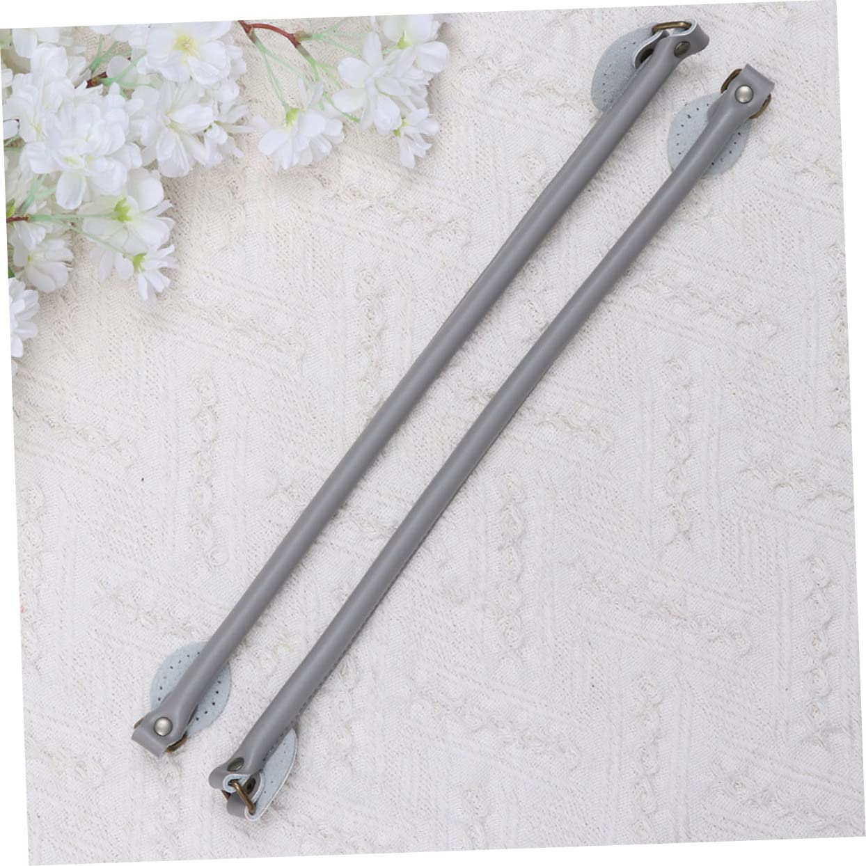 3piezas Correa De Piel Para Bolso Asa De Cuero Duradera y Estilosa Para Costura Repuesto Para Bolsos y Tote