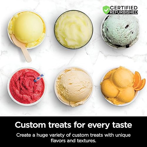 Miniatura 8 de Ninja NC501 CREAMi Deluxe 11 en 1 XL - Máquina para hacer helados, paquete plateado (renovado) con paquete de protección mejorada CPS de 2 años