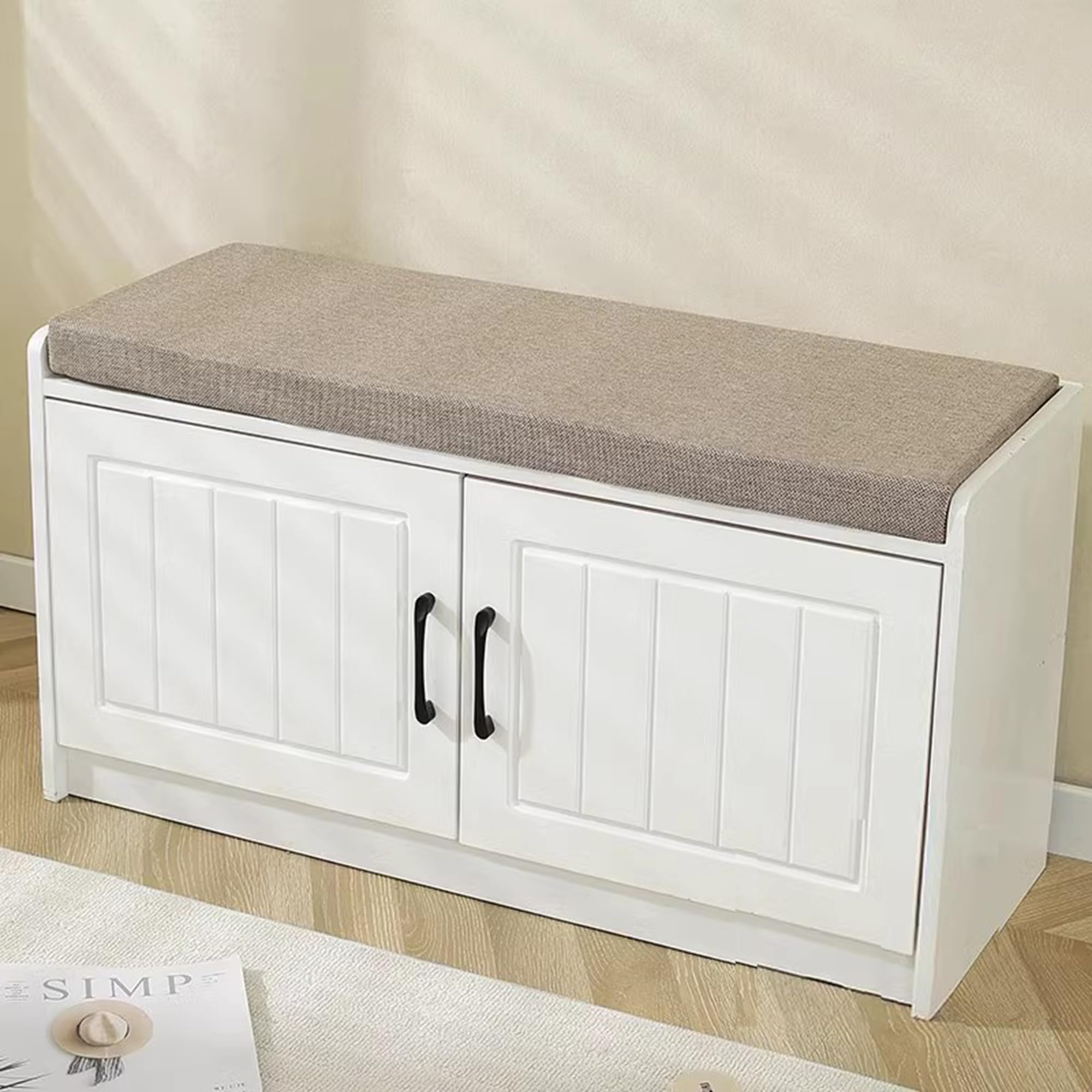 Banc de jardin et véranda : optimisez votre coin lecture avec ce coussin de 80 x 35 cm