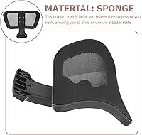 Vista 4 de LIFKOME Accesorios para silla de ruedas, reposacabezas de malla, reposacabezas para silla de oficina, accesorio universal, cojín de soporte