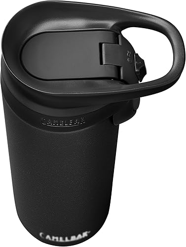 Miniatura 5 de CamelBak Forge Flow - Taza de viaje aislada de acero inoxidable, color negro, 16 onzas