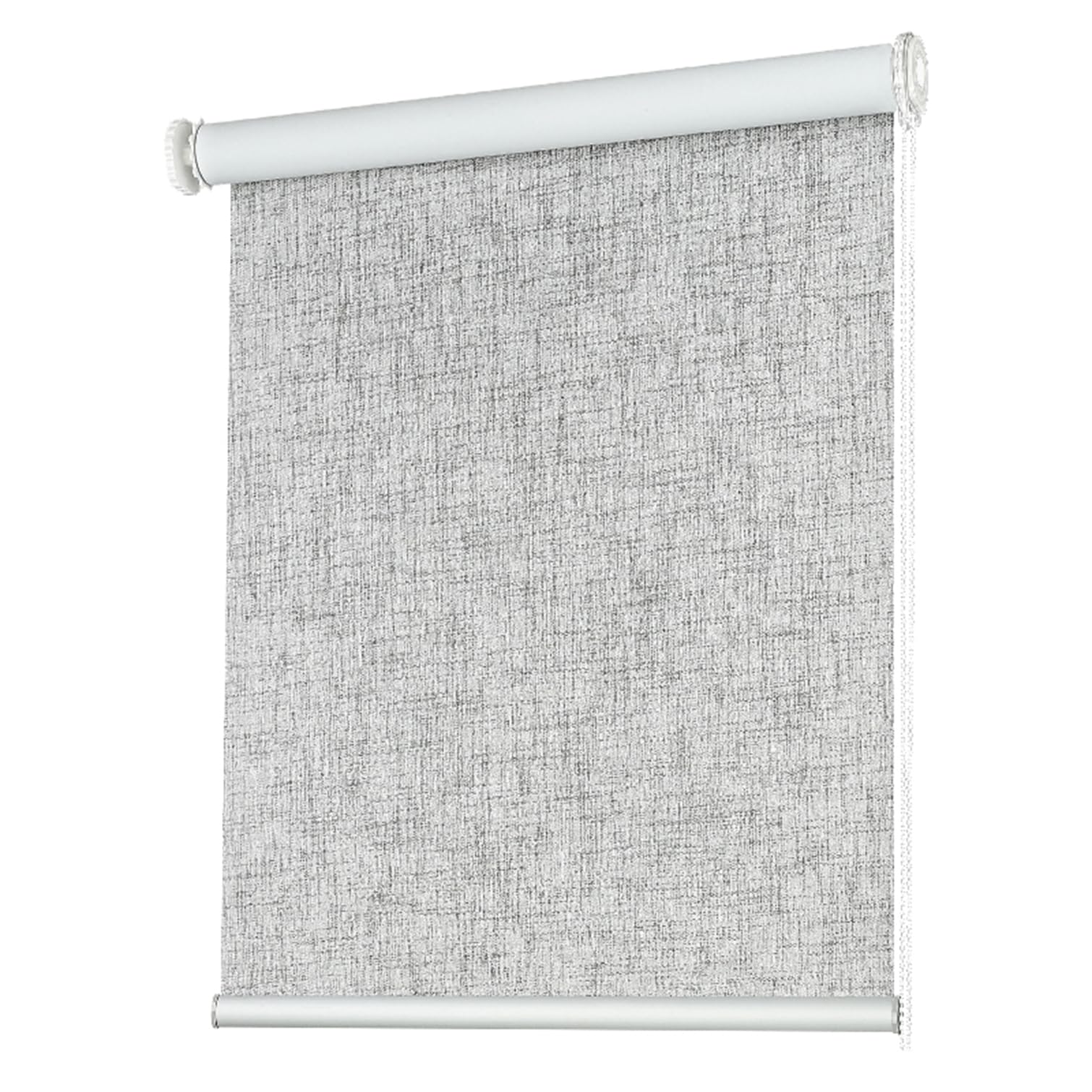 Stores enrouleurs occultants sur mesure - installation sans perçage, protection UV, isolation thermique, conception à traction latérale pour la maison et le bureau (50 cm x 170 cm)