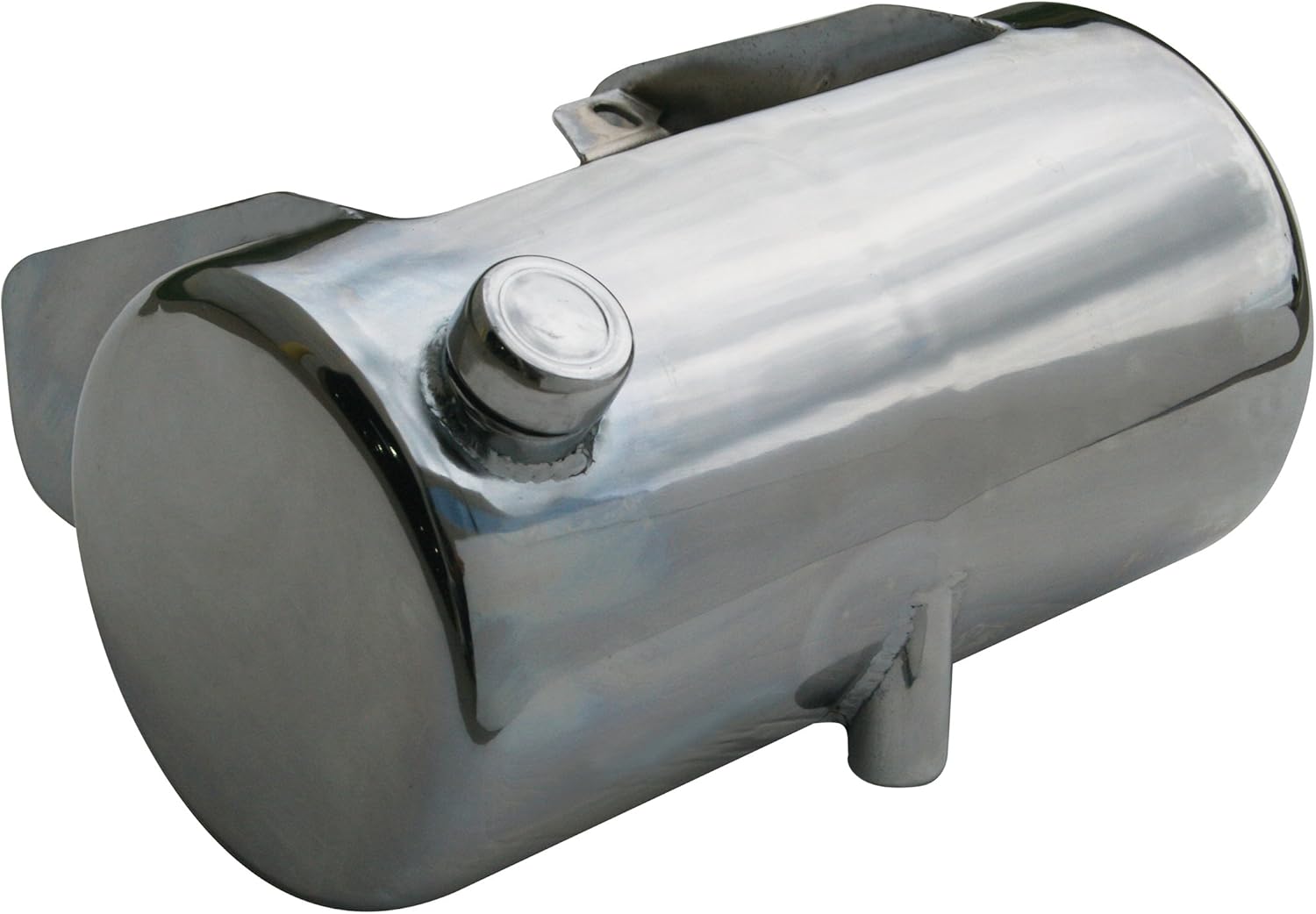 Chrome Plated Side Fill Oil Tank for '8499 Softail or Rigid Frames in