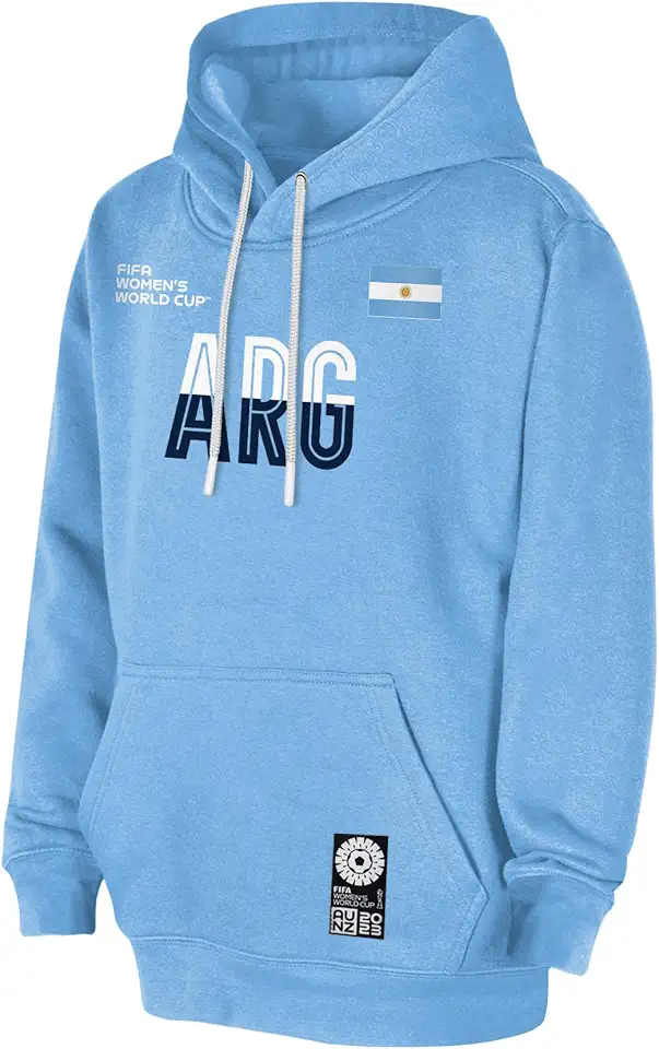 Moletom com capuz masculino padrão FIFA World Cup, multicolorido, PP