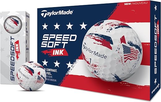 TaylorMade SpeedSoft Golf Balls – Ultra-Soft Distance