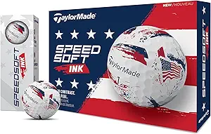 TaylorMade SpeedSoft Golf Balls - Maximum Distance & Ultra-Soft Feel