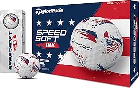 TaylorMade Golf SpeedSoft Ink USA Dozen
