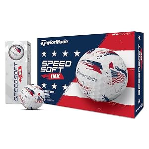 TaylorMade SpeedSoft Golf Balls Maximum Distance with Ultra-Soft Feel Perfect for Off The Tee and Around The Green