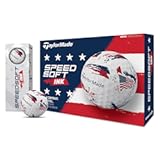 TaylorMade SpeedSoft Golf Balls, Maximum Distance with Ultra-Soft Feel, Perfect for Off The Tee and Around The Green