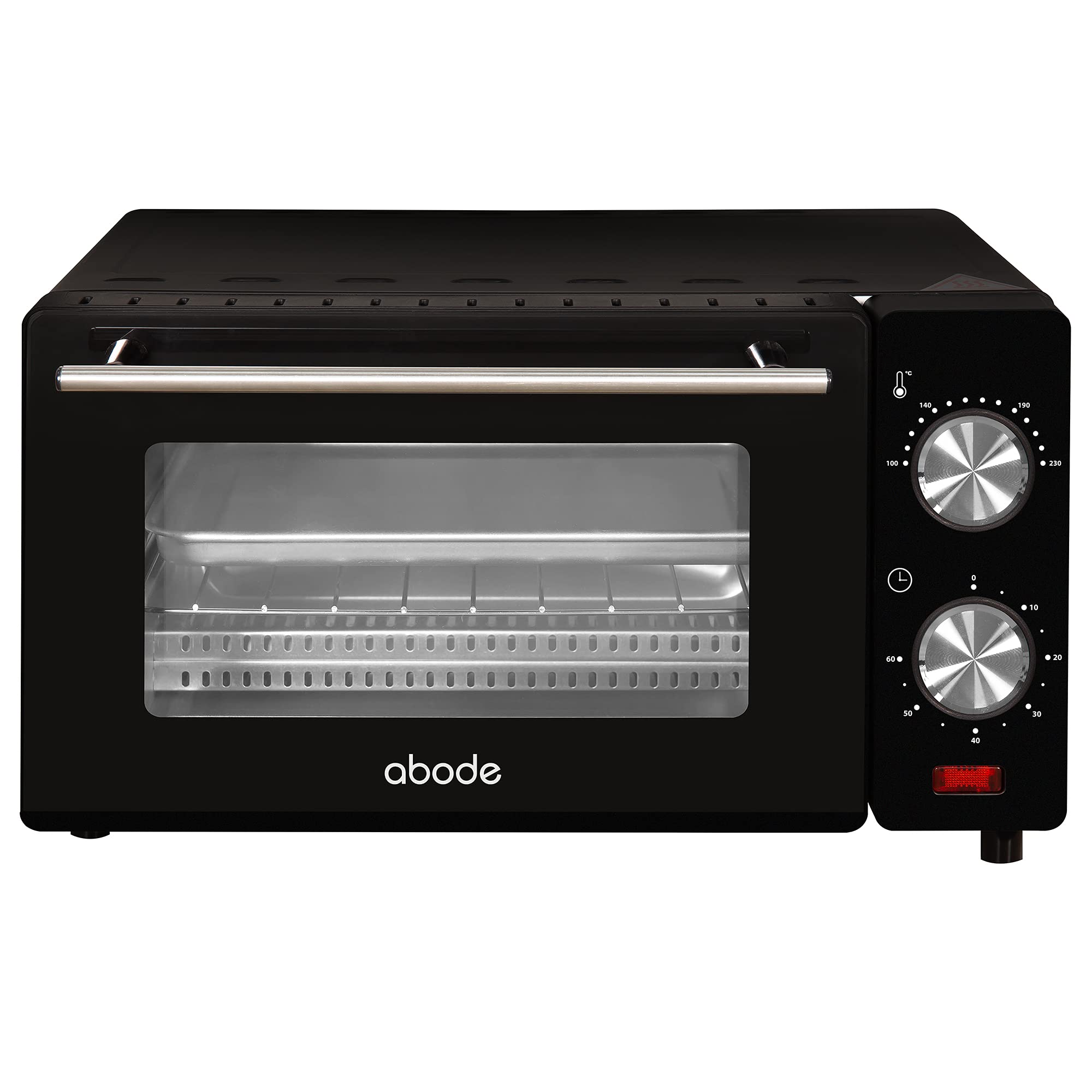 Buy Abode AEMO1001B Black Electric Compact Mini Oven, 10L 650W