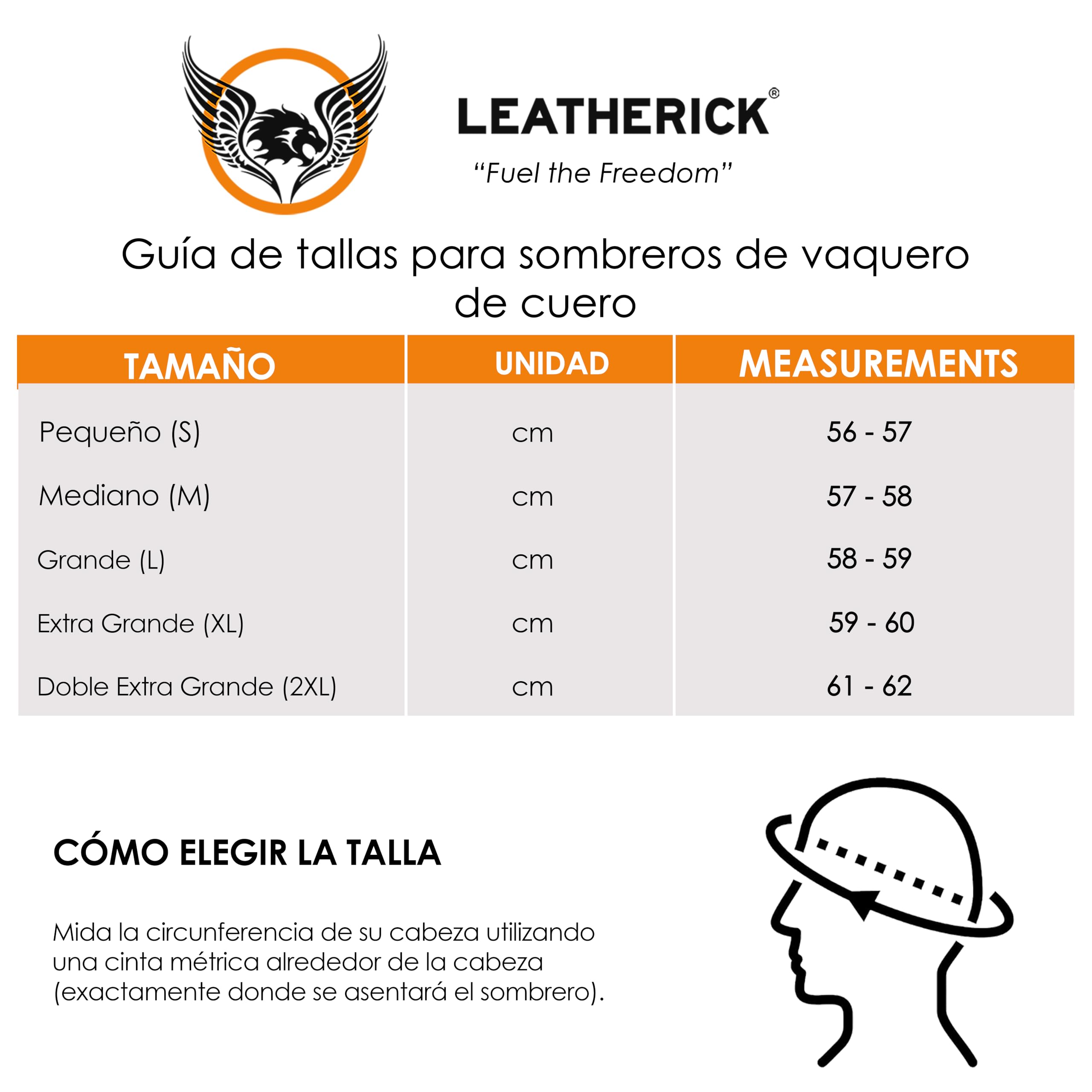 Leatherick Sombrero de Vaquero Sombrero de Piel de Vaca de Estilo Australiano de Ante Genuino