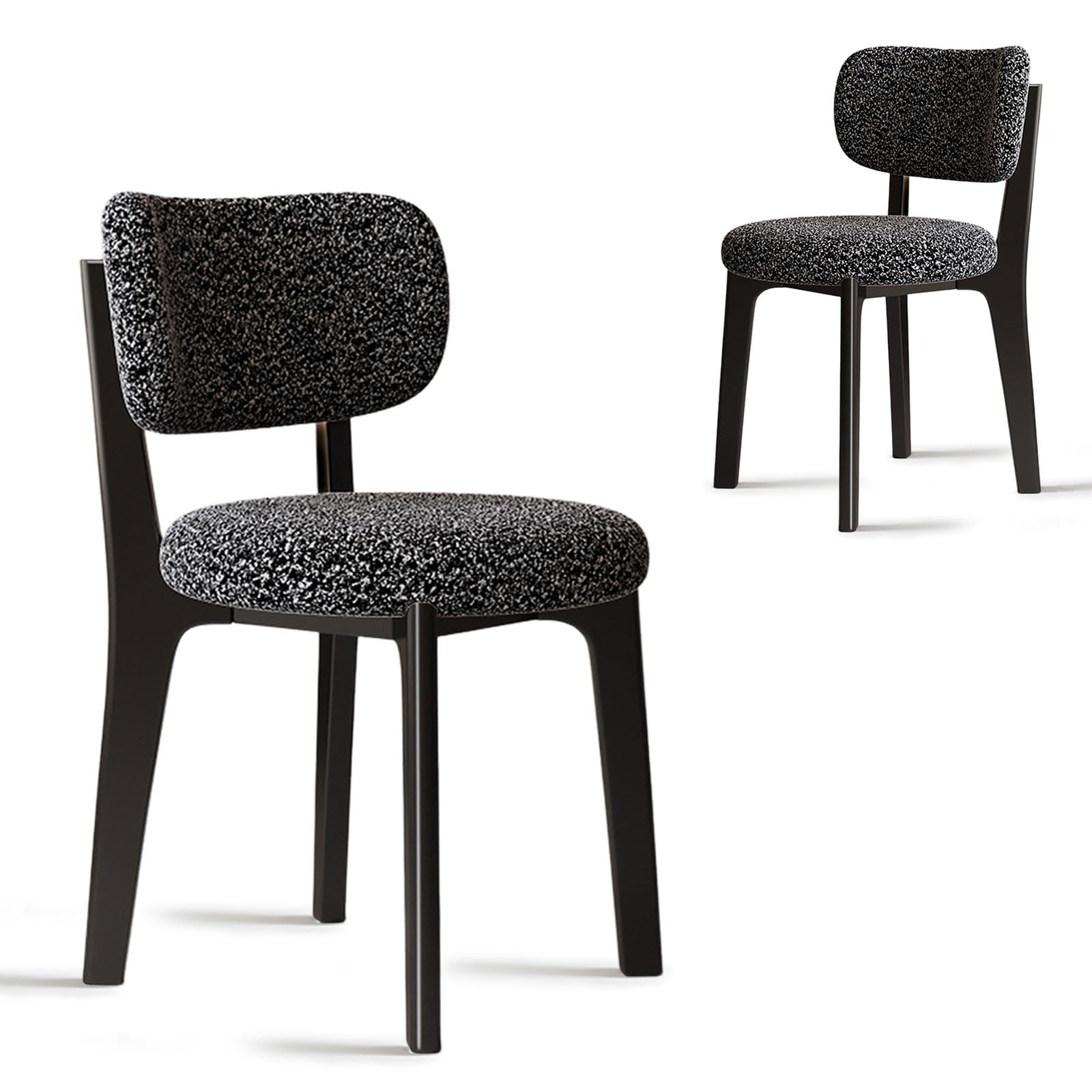 Chaises de salle à manger en bois pour sublimer vos repas de cuisine en velours
