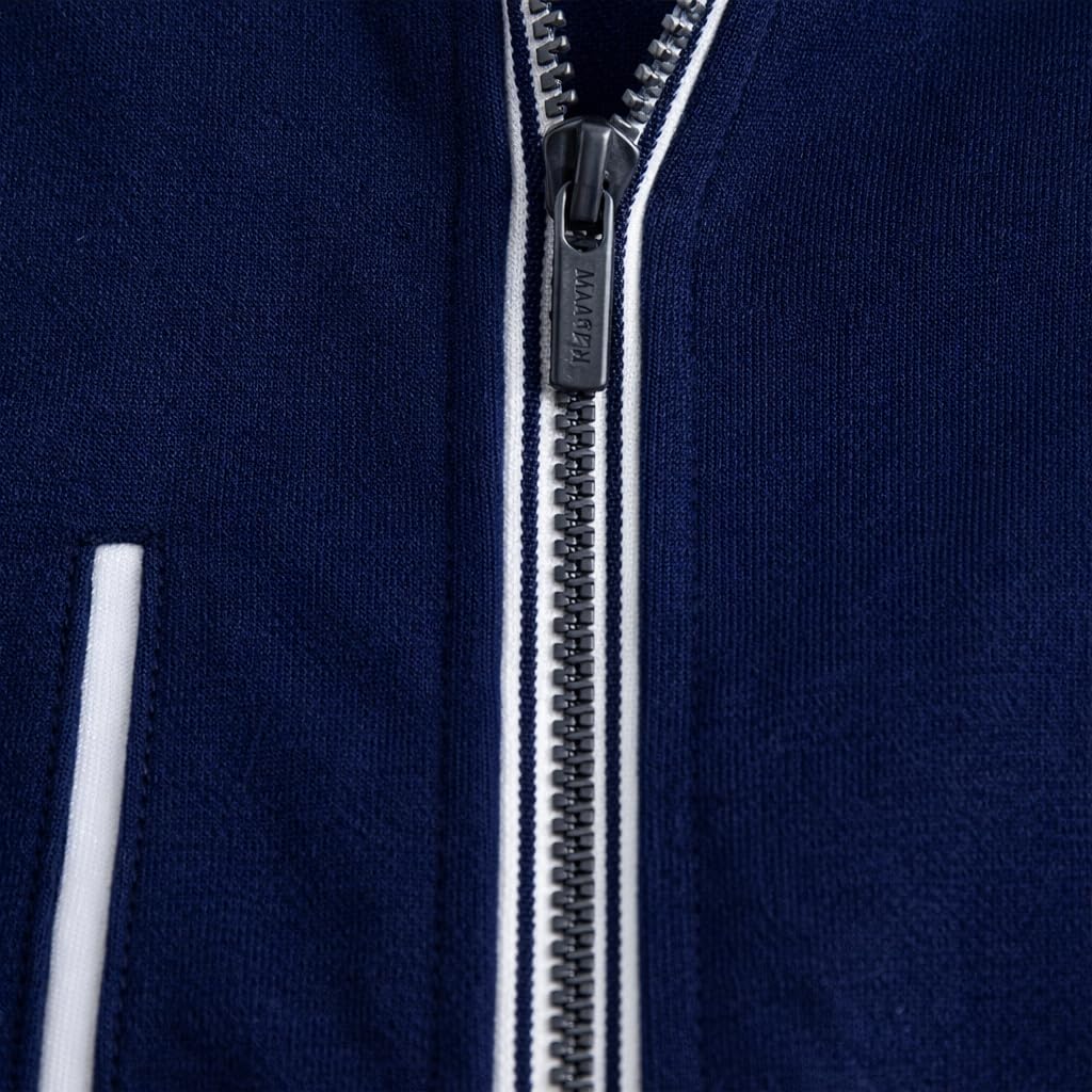 Generico Sudadera niño primavera verano con y sin capucha – Chaqueta ligera con cremallera de algodón transpirable – Modelos deportivos casuales multicolor 3-9 años