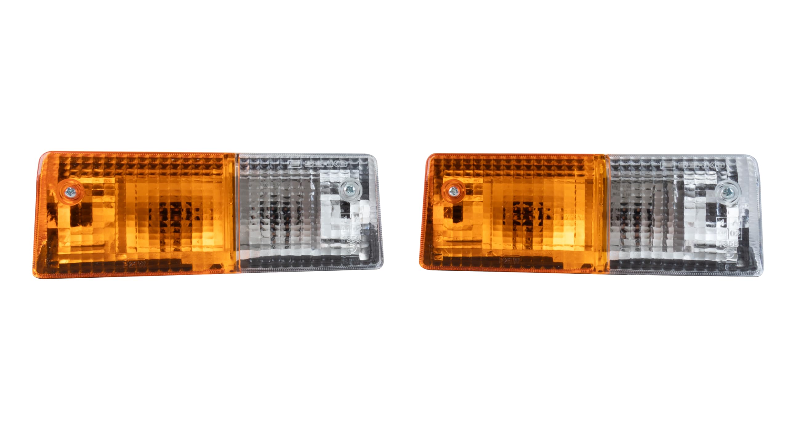 Ama Fanale Anteriore Destro per Trattori Fiat, Landini, New Holland – Doppia Funzione di Luce di Posizione e Direzione, Dimensioni 165x60 mm, Certificato ECE R6 R7