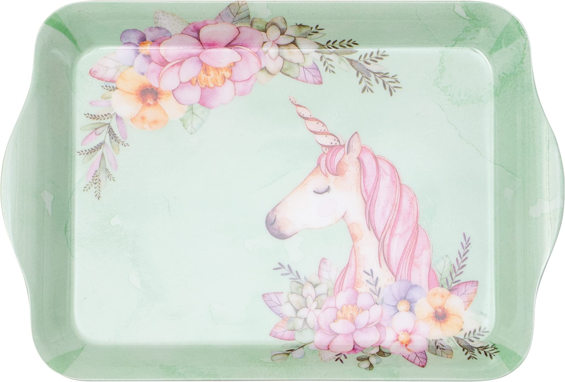 St Helens Home & Garden Malamine Serving TrayUnicorn (2X21X14) from B&Q
