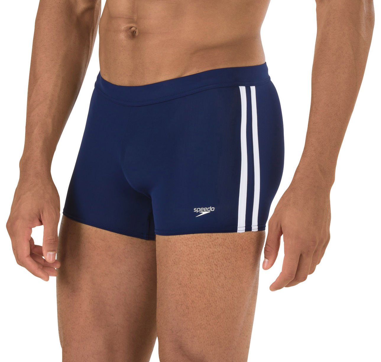Speedo Men's Swimsuit Square Leg Splice