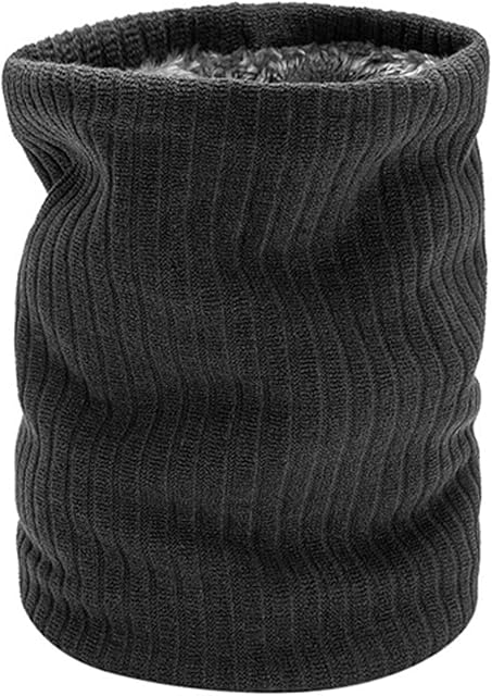 CUQOO Premium Neck Warmer for Men & Women  Fleece Lined Infinity Scarf Thicken Windproof | Extra Comfy Double-Layer Neck Warmer | Cosy Winter Neck Warmer | One Size Fits All Neck Warmer