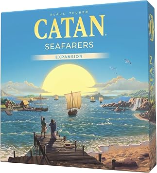 CATAN Seafarers Board Game Expansion (6th Edition) Strategy Game for Kids and Adults, Ages 12+, 3-4 Players, 60 Minute Playtime, Made by Catan Studio