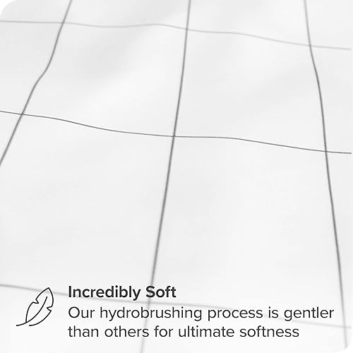 Miniatura 3 de Bare Home Juego de sábanas Split King de microfibra ultrasuave de 1800 hilos, doble cepillado, bolsillos profundos, ajuste fácil, juego de 5 piezas,