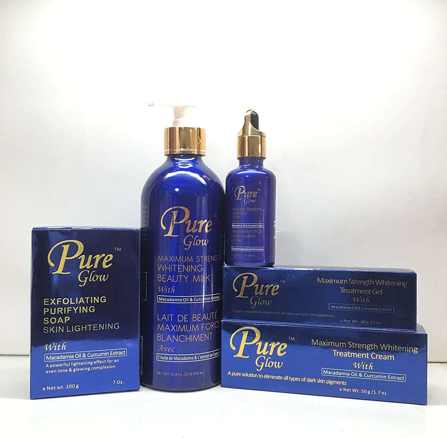 Set Milk Soap Cream Gel Serum