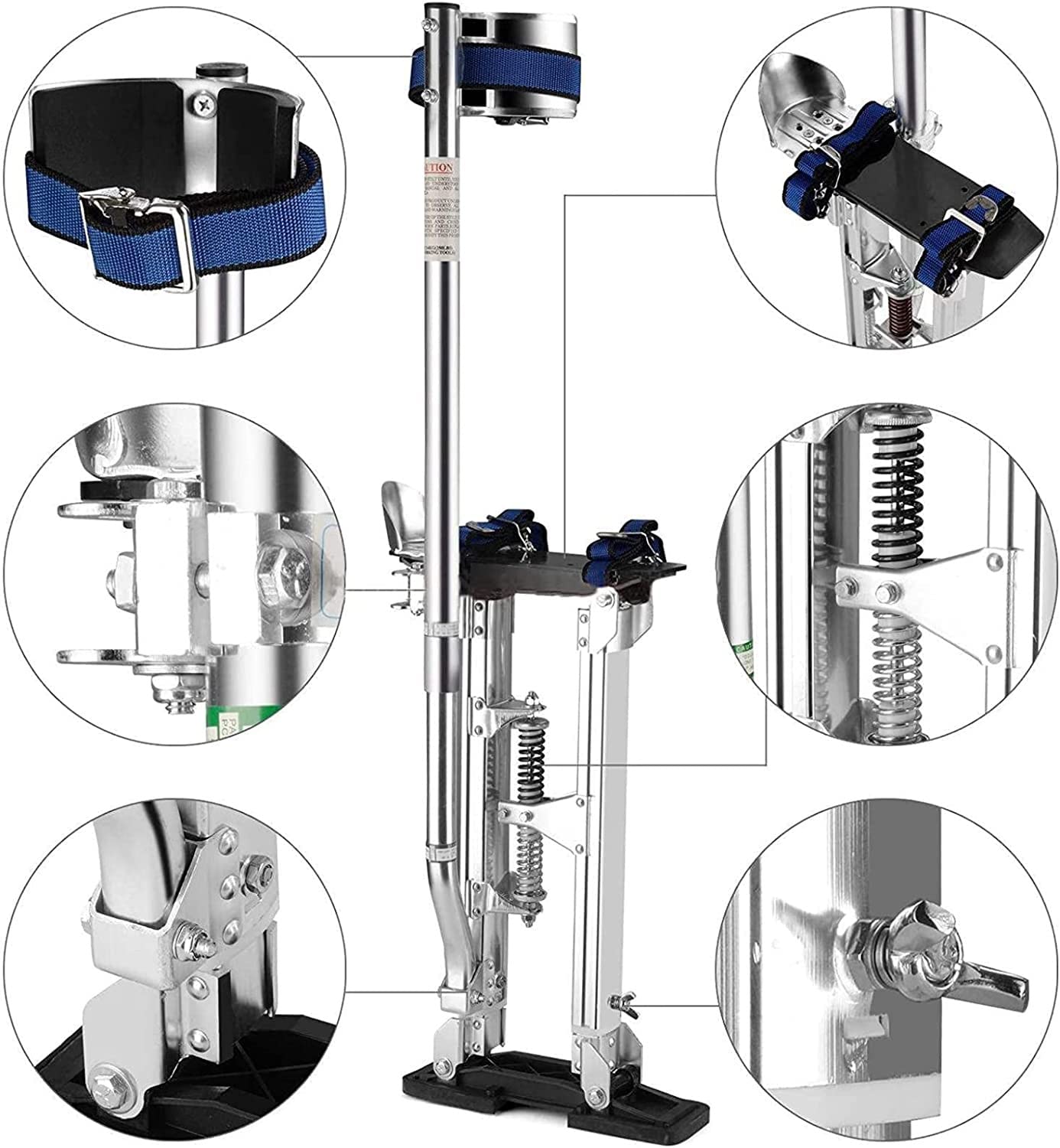竹馬　38から58センチ　アルミ　足場 新品 スティルト 竹馬 38から58センチ アルミ 足場 2025年最新