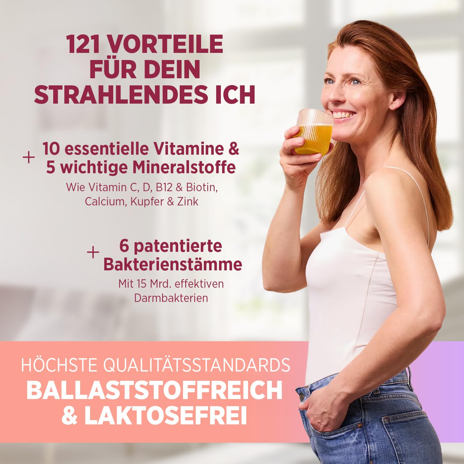 HER ONE INNER BEAUTY All in One Limited Edition | Complejo de vitaminas en alta dosis | multivitaminas y minerales para mujeres | multivitaminas y minerales | Bebida de belleza | 30 porciones