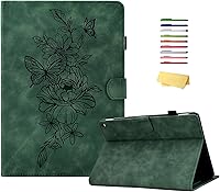 Vista 30 de Funda para tablet Yaxa Fire HD 8 y Fire HD 8 Plus (12ª/10ª generación, versión 2022/2020) de 8 pulgadas con soporte, soporte para lápices