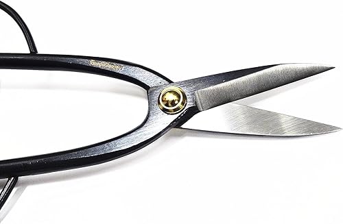 Miniatura 3 de Herramienta de bonsái fabricada en Japón: Tijeras Ashinaga japonesas de mango largo Tijeras de corte de grado profesional fabricadas en Japón