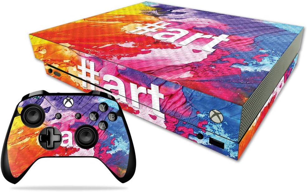 MightySkins Carbon Fiber Skin for Microsoft Xbox One X - No Filter | Protective, Durable Textured Carbon Fiber Finish | Easy to Apply, Remove, and Change Styles | Made in The USA