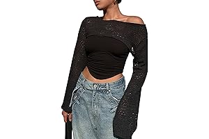 Y2K Crochet Bolero: Express Your Edgy Style with a Hint of Nostalgia