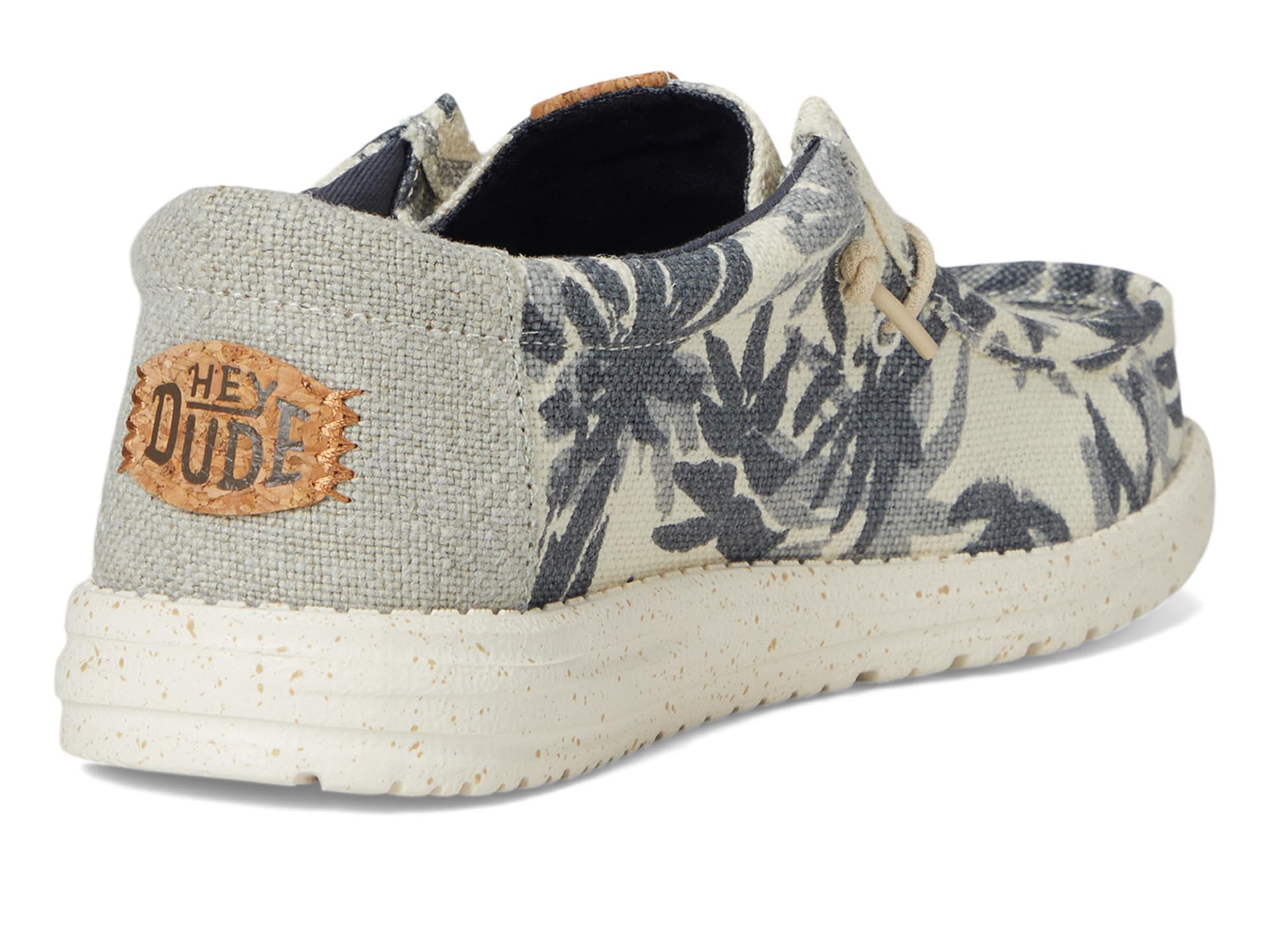 HEYDUDE Pantofole Wally Palm Jute Verdi