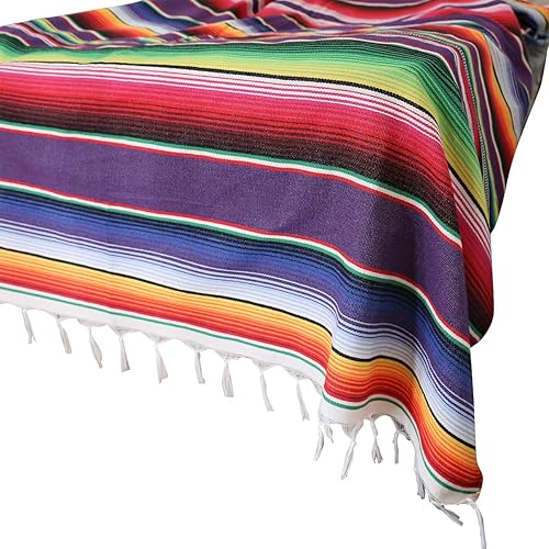 Xplanet 84 X 59 Inch Mexican Serape Blanket Bay Window