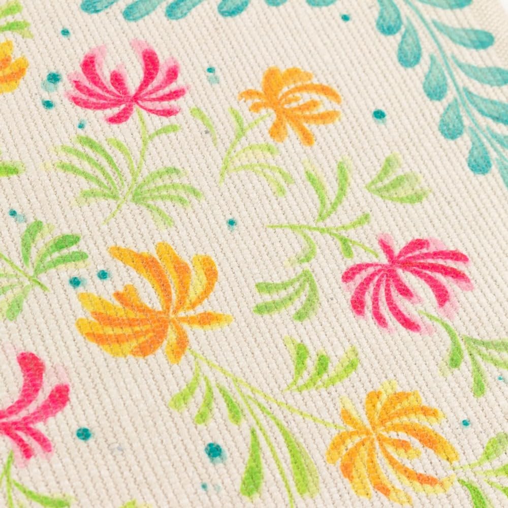 Furn Multicolor Honeysuckle Set Of 4 Indoor/Outdoor Placemats