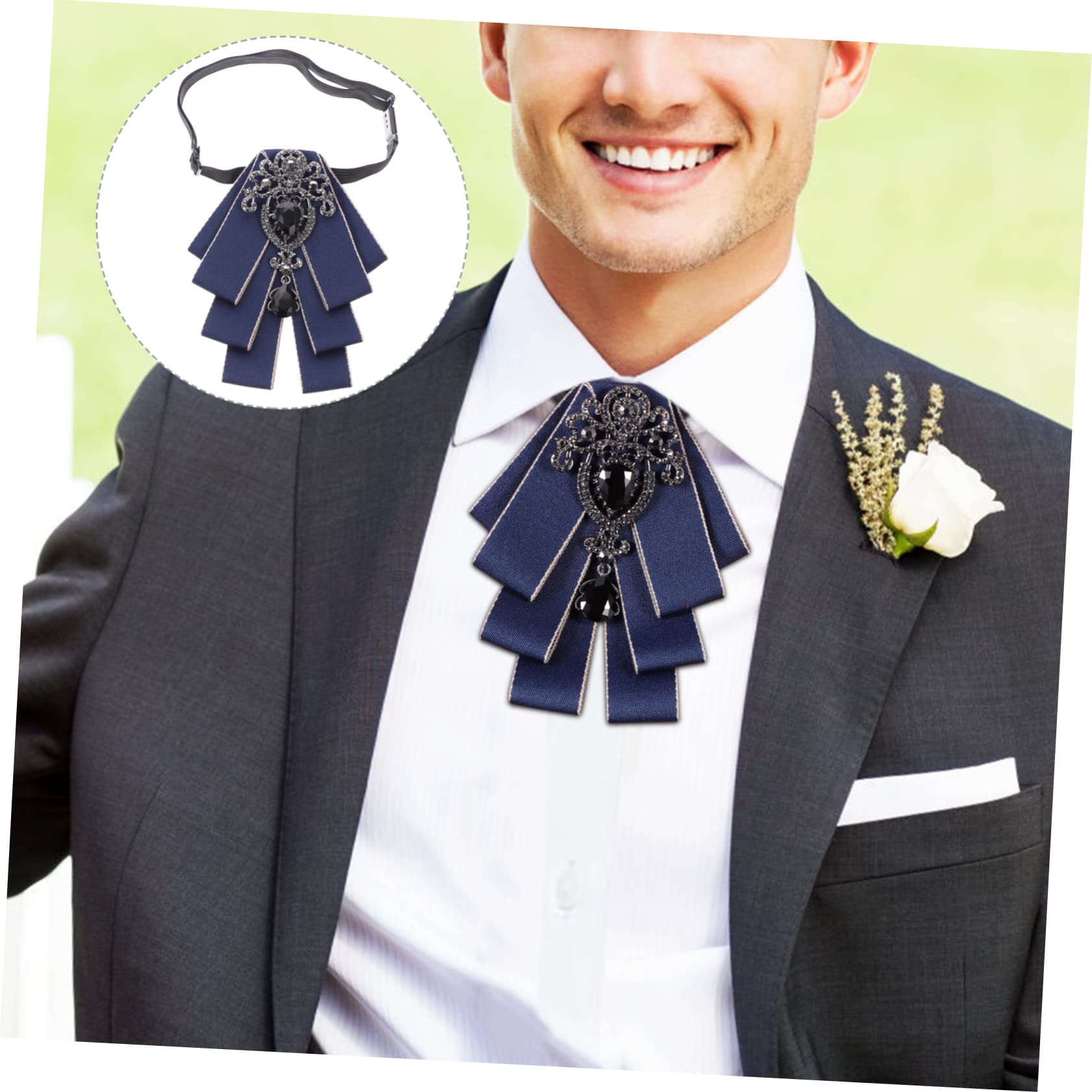 ifundom 5piezas Pajarita De Boda Para Hombre Adornos De Accesorio Elegante Traje De Novio Para y Sesiones De