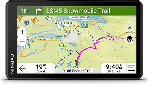 Garmin Tread® 2, Powersport Navigator, 6" Glove-Friendly Display, Built for Extreme Weather, Preloaded Mapping, Snowmobile Trails for U.S. and Canada