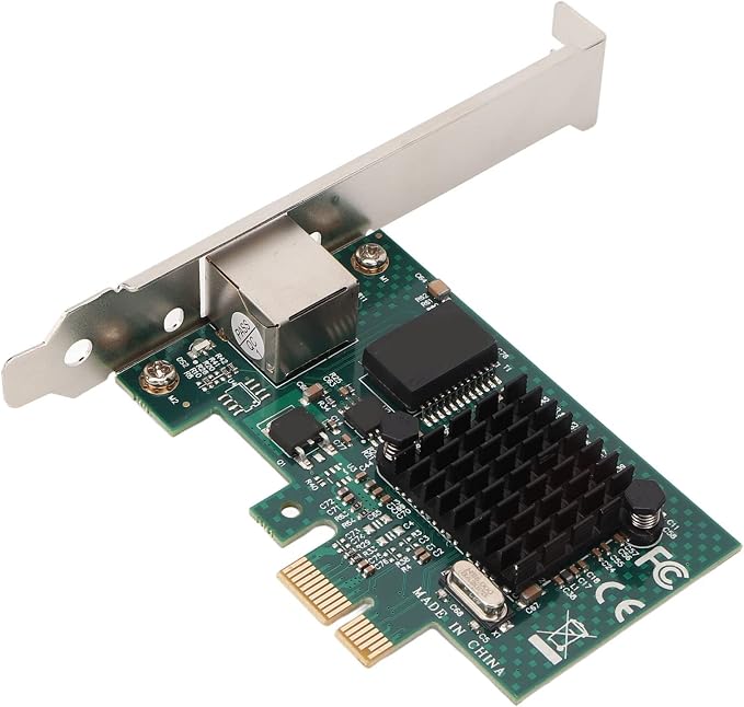 Tarjeta de Red PCI Express x1, Gigabit Ethernet, una puerta, cobre, para computadora interna, modelo ZIZEVn5i3cm9qx6 miniatura 5