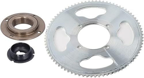 VGEBY Piñón de rueda libre de metal, 25H 80 dientes bielas, piñón de rueda libre de bicicleta para bicicletas eléctricas, casetes de modificación de