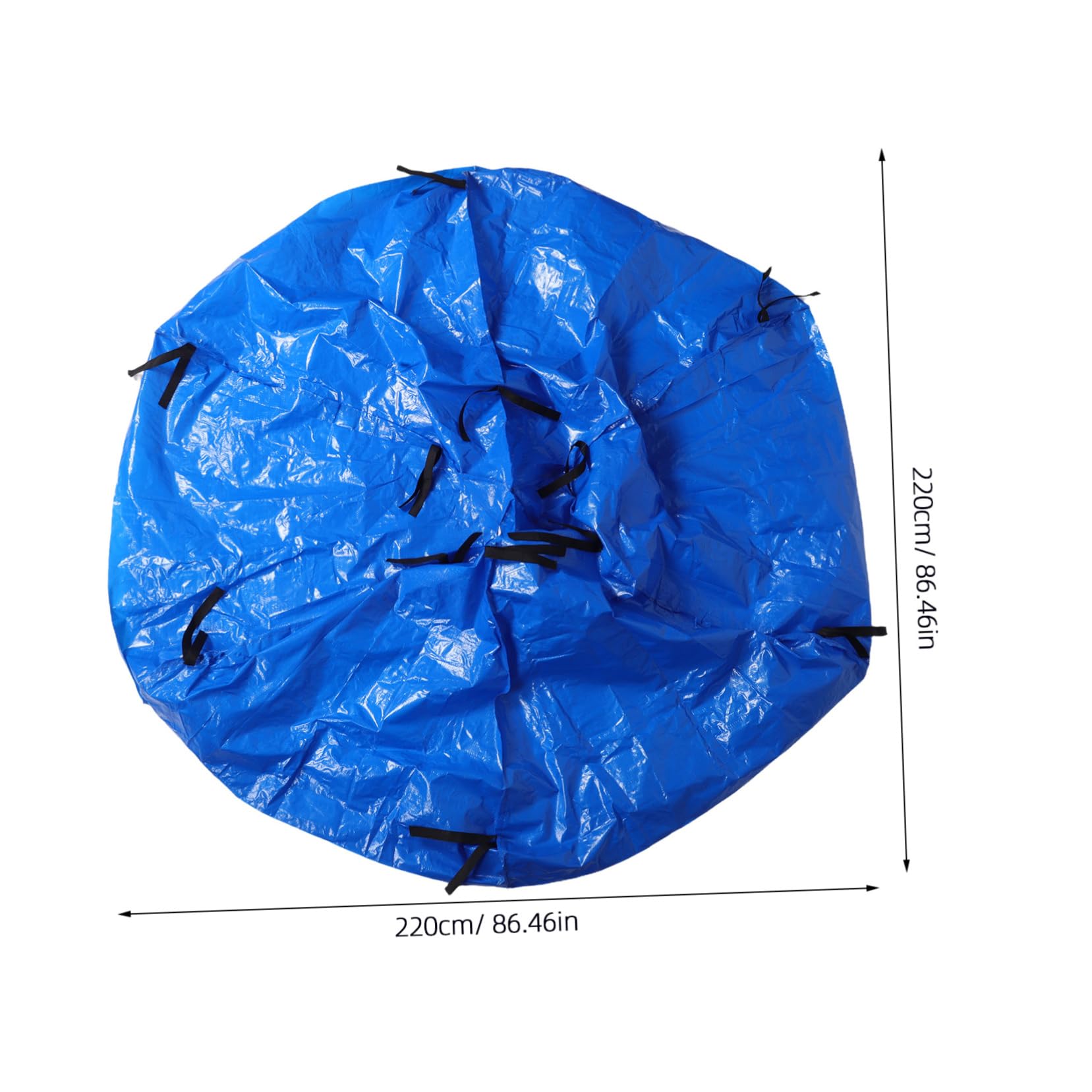 MUELODSIC Outdoor Trampoline Canopy Cover Weather-Resistant Awning for Round Trampolines Easy Installation for Design for Outdoor Use