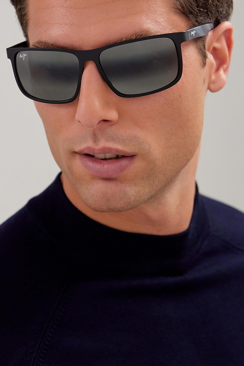 Maui Jim men's Wana Rectangular Sunglasses