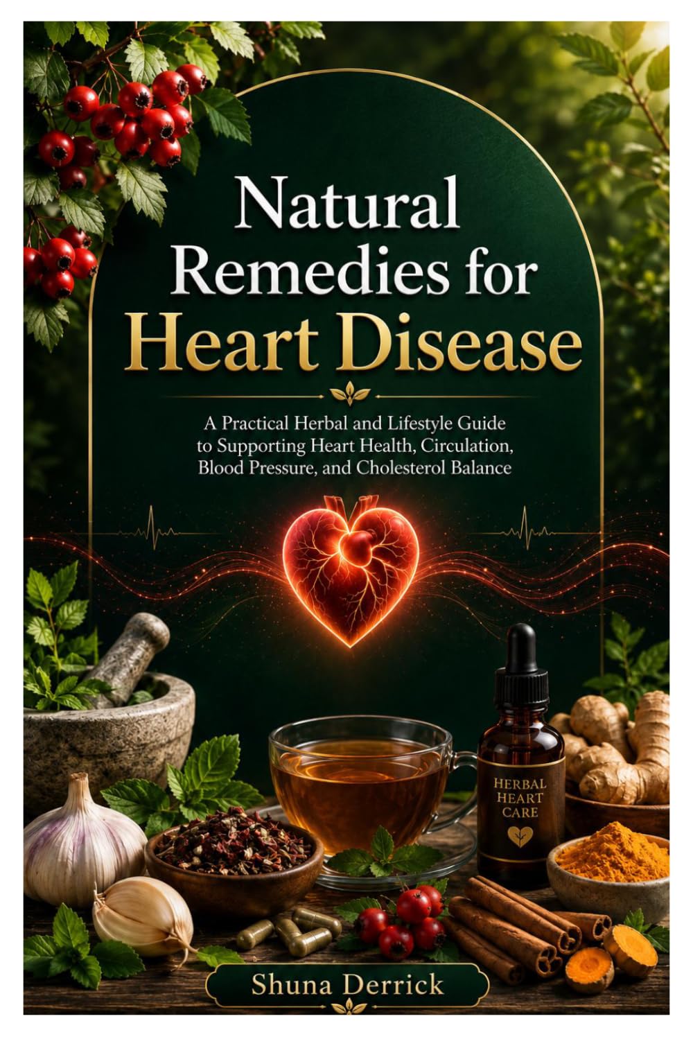 Natural Remedies for Heart Disease: A Practical Herbal and Lifestyle Guide to Supporting Heart Health, Circulation, Blood Pressure, and Cholesterol Balance