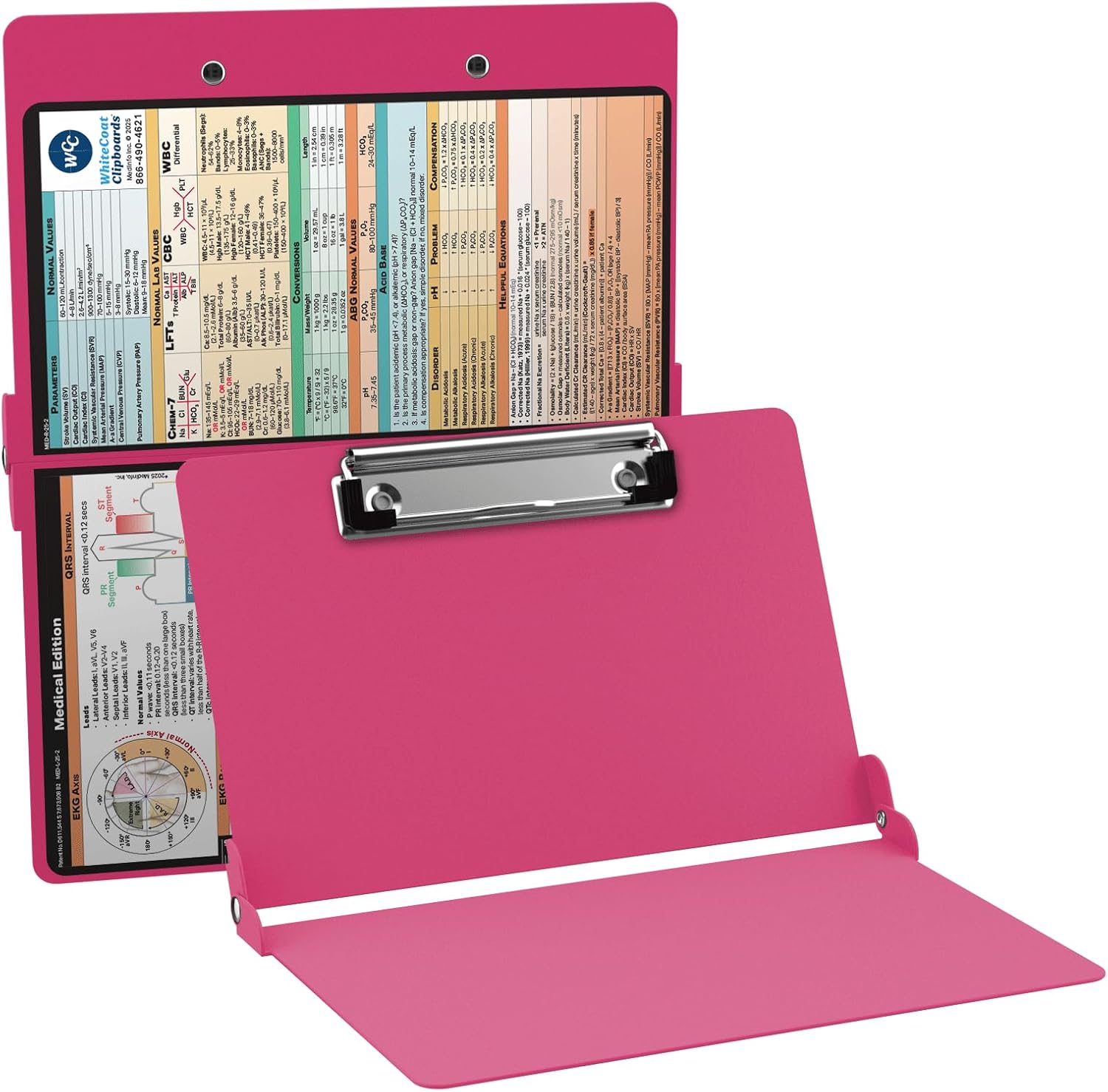 Whitecoat Clipboard® - Pink Medical Edition