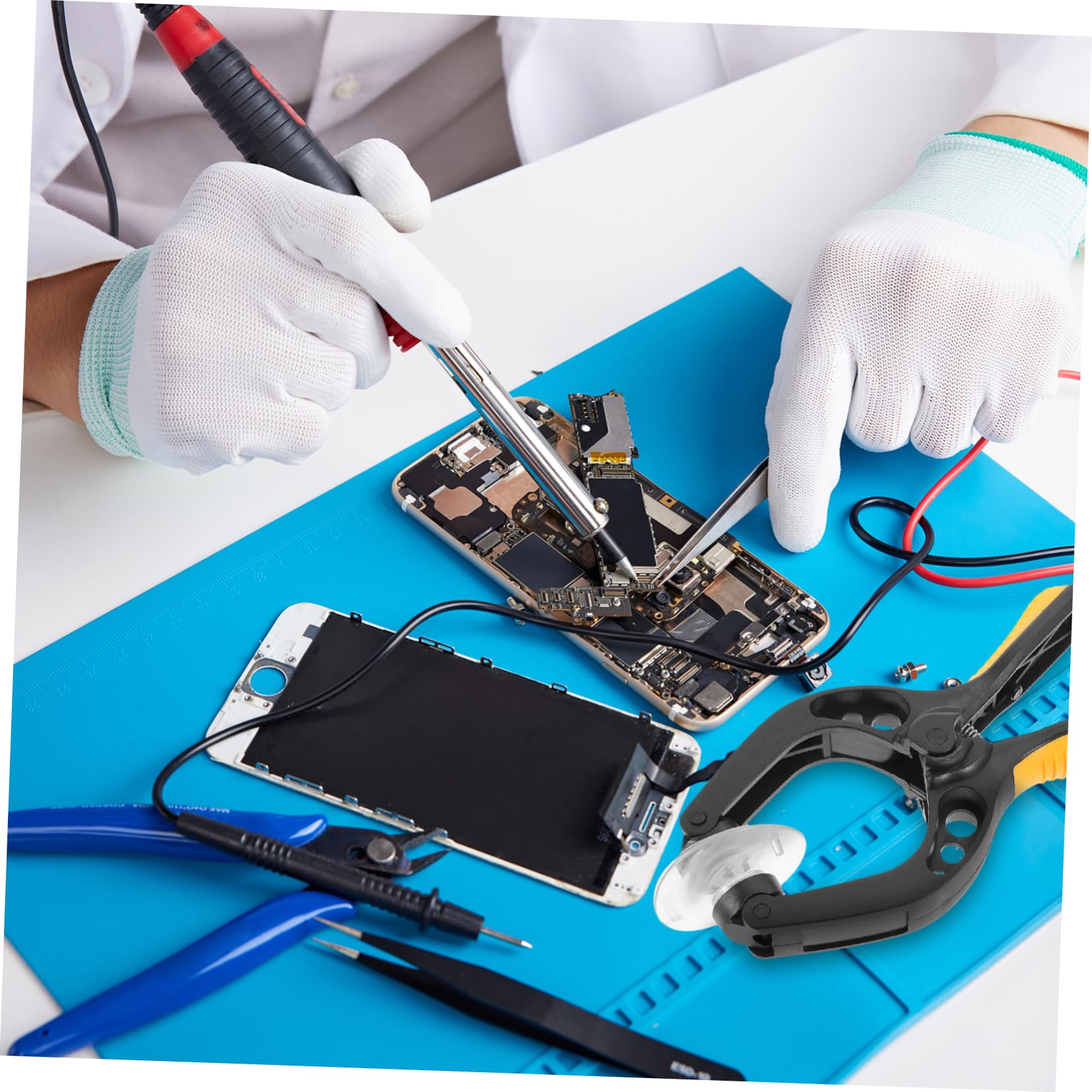 OSALADI Lcd Opener Tool Lcd Opening Pliers Tools Suction Cup Pliers T Tool Screen Tool Lcd Screen Opening Pliers Cell Phone Suction Cup Tool Suction Bowls Screen Opening Tool Tablet Wrench