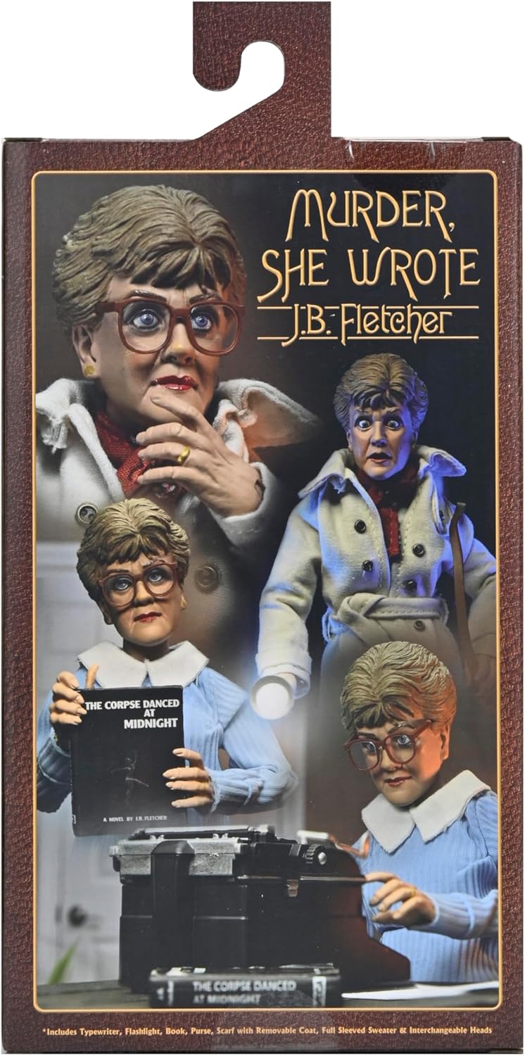 NECA - Murder She Wrote - 8” Clothed Action Figure- Jessica Fletcher
