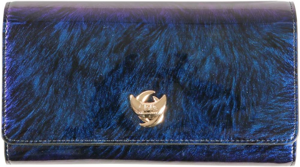 極美品✨サンローラン 折り財布 キャビアスキン YSLロゴ レザー